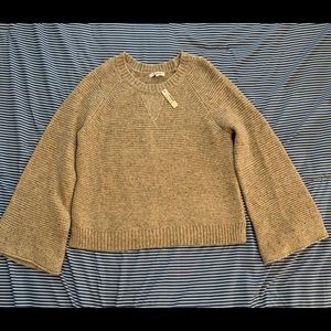 Madewell Beige knit Sweater size M